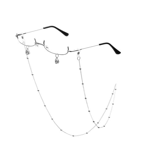 KAHDGSS Haltbarkeit Metallrahmenbrille Ohne Objektiv Einzigartige Festivalstile Brillen Für Raves And Carnivals Event KAHDGSS Haltbarkeit Metallrahmenbrille Ohne Objektiv Einzigartige Festivalstile Brillen Für Raves And Carnivals Event von KAHDGSS