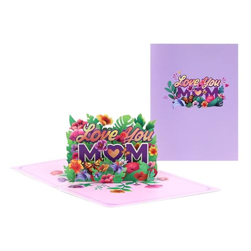 KAHDGSS Künstlerische Popup Karte Für Den Muttertag Künstlerischer 3D Muttertag Grußpapierkarte Aus Benutzerfreundlichen Materialien KAHDGSS Künstlerische Popup Karte Für Den Muttertag Künstlerischer 3D Muttertag Grußpapierkarte Aus Benutzerfreundlichen Materialien von KAHDGSS