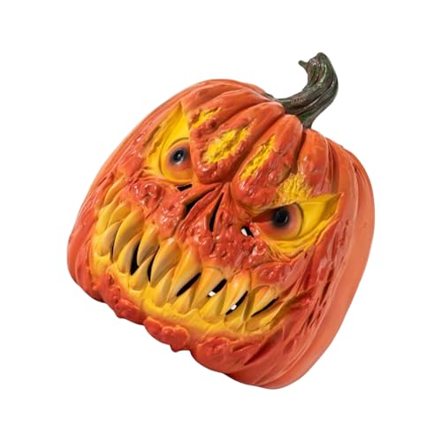 KAHDGSS Kürbis Kopfbedeckung Vollkopf Kürbis Gesicht Halloween Cosplay Zubehör für Erwachsene Cosplay Halloween Dekoration Horror Mottoparty KAHDGSS Kürbis Kopfbedeckung Vollkopf Kürbis Gesicht Halloween Cosplay Zubehör für Erwachsene Cosplay Halloween Dekoration Horror Mottoparty von KAHDGSS