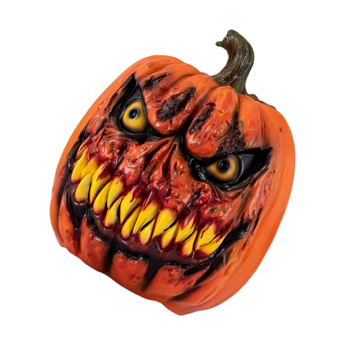 KAHDGSS Kürbis Kopfbedeckung Vollkopf Kürbis Gesicht Halloween Cosplay Zubehör für Erwachsene Cosplay Halloween Dekoration Horror Mottoparty KAHDGSS Kürbis Kopfbedeckung Vollkopf Kürbis Gesicht Halloween Cosplay Zubehör für Erwachsene Cosplay Halloween Dekoration Horror Mottoparty von KAHDGSS