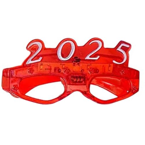 KAHDGSS Leuchtende Brille 2025 Neujahrsparty-Brille zum Schulabschluss, 3 Modi, LED-Licht, für Studenten, Kinder, Erwachsene KAHDGSS Leuchtende Brille 2025 Neujahrsparty-Brille zum Schulabschluss, 3 Modi, LED-Licht, für Studenten, Kinder, Erwachsene von KAHDGSS