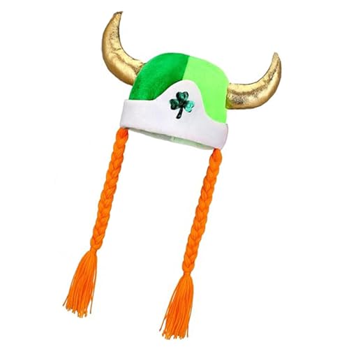 KAHDGSS Patrick's Day Schädelmützen Baenie Green Shamrocks Baenie Hat Green Caps Patrick's Day Kostüm Zubehör Geschenke Kostüm Zubehör KAHDGSS Patrick's Day Schädelmützen Baenie Green Shamrocks Baenie Hat Green Caps Patrick's Day Kostüm Zubehör Geschenke Kostüm Zubehör von KAHDGSS