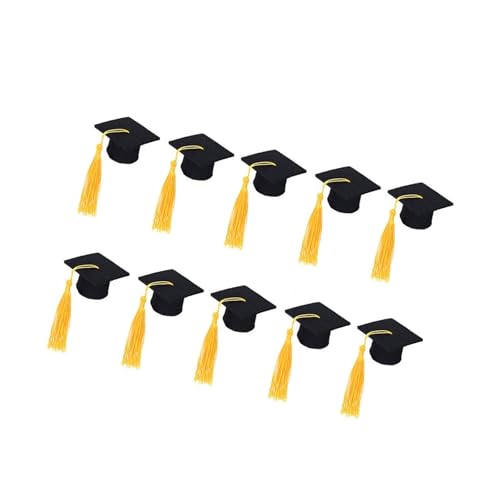 KAHDGSS Set mit 10 Party-Flaschenhuten, multifunktionaler Filzhut, Party-Flaschendekorationen für müheloses Dekorieren bei jedem Anlass, Abschlusszubehör KAHDGSS Set mit 10 Party-Flaschenhuten, multifunktionaler Filzhut, Party-Flaschendekorationen für müheloses Dekorieren bei jedem Anlass, Abschlusszubehör von KAHDGSS