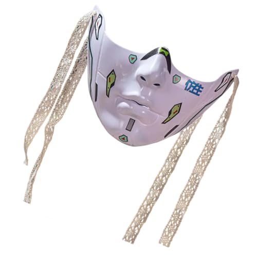 KAHDGSS Uni Maskerade Beauty Cosplay Mechanisches halbes Gesicht für Karneval Halloween Dress Up Party KAHDGSS Uni Maskerade Beauty Cosplay Mechanisches halbes Gesicht für Karneval Halloween Dress Up Party von KAHDGSS