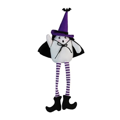 KAHDGSS Unverwechselbare Halloween-Puppen-Ornament, Halloween-Party, unverzichtbar, langbeiniger Hexenhut, Puppen, weiches Polyester, Heimdekoration KAHDGSS Unverwechselbare Halloween-Puppen-Ornament, Halloween-Party, unverzichtbar, langbeiniger Hexenhut, Puppen, weiches Polyester, Heimdekoration von KAHDGSS