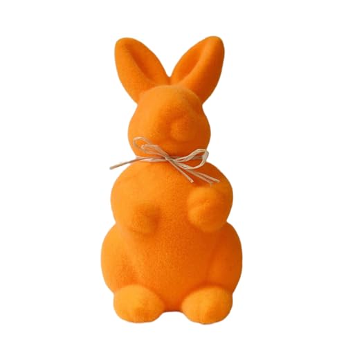 KAHDGSS Weiche Hasen-Figuren für Urlaub und Zuhause, Dekoration und Frühlings-Tischdekoration, Tischdekoration, Ornament, 1 Stück KAHDGSS Weiche Hasen-Figuren für Urlaub und Zuhause, Dekoration und Frühlings-Tischdekoration, Tischdekoration, Ornament, 1 Stück von KAHDGSS
