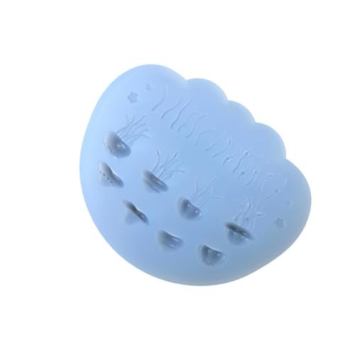 Lebensmittel Sicheres Silikon Quallen Formpendellform Hitzefantes Crafting Werkzeug Für Epoxidharz Beton Kreation Kreatives Geschenk Für Handwerks von KAHDGSS