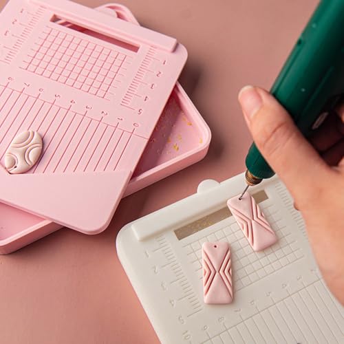 Leichte Kunsthandwerks Arbeitstischplattform Für Präzise Lochstörungen In Tonprojekten Mit Nachhaltigen Materialien Clay Crafting Workstation von KAHDGSS