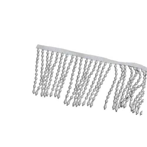 Mehrzweck-Strass-Perlen, dekorative Kette für Bastelprojekte, ideal für Kleidung, Schuhe und Taschen, Kleidung, Nähzubehör, Glas-Strass-Kette Mehrzweck-Strass-Perlen, dekorative Kette für Bastelprojekte, ideal für Kleidung, Schuhe und Taschen, Kleidung, Nähzubehör, Glas-Strass-Kette von KAHDGSS