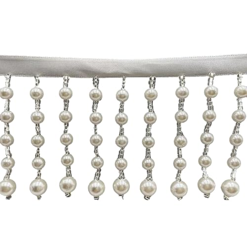 Mehrzweck-Strass-Perlen, dekorative Kette für Bastelprojekte, ideal für Kleidung, Schuhe und Taschen, Kleidung, Nähzubehör, Glas-Strass-Kette Mehrzweck-Strass-Perlen, dekorative Kette für Bastelprojekte, ideal für Kleidung, Schuhe und Taschen, Kleidung, Nähzubehör, Glas-Strass-Kette von KAHDGSS