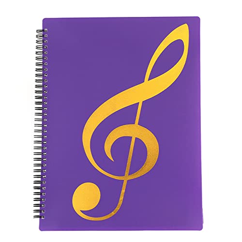Notenhefter Spiralbindung Bandordner 20 Hüllen 40 Seiten Aktenordner Bürobedarf für Musiker Notenhefter Spiralbindung Bandordner 20 Hüllen 40 Seiten Aktenordner Bürobedarf für Musiker von KAHDGSS