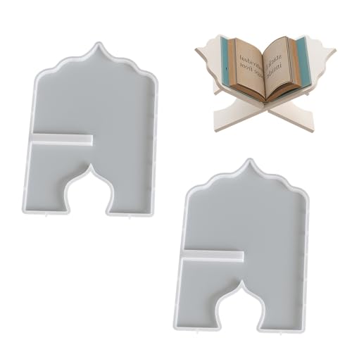 Packung Von 2 Wiederverwendbaren Silikonbuchhalter Schimmel Sangen Formen Für Harzhandwerksprojekte Home Decors Accessoires Harzschmuck Schmuckwerkzeuge Packung Von 2 Wiederverwendbaren Silikonbuchhalter Schimmel Sangen Formen Für Harzhandwerksprojekte Home Decors Accessoires Harzschmuck Schmuckwerkzeuge von KAHDGSS