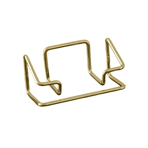 Professioneller Metallkartenorganisator Für Geschäftstreffen Und Konferenz Desktop Visitenkarten Display Stand Hold Hold 70 Sheets Executive Desk Accessoires von KAHDGSS