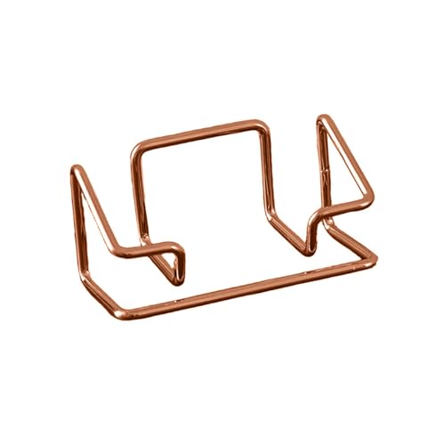 Professioneller Metallkartenorganisator Für Geschäftstreffen Und Konferenz Desktop Visitenkarten Display Stand Hold Hold 70 Sheets Executive Desk Accessoires von KAHDGSS