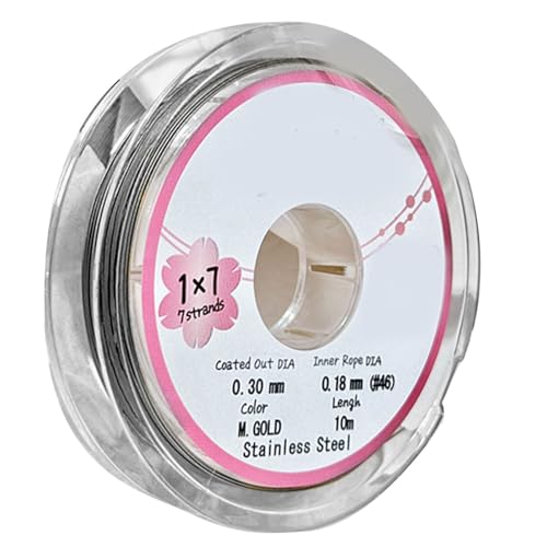 Professionelles Perlenkabel 0 3 Mmx1meter Flexible Armbänder Faden Für Handgefertigte Armbänder Herstellen Um Projekthandwerksfaden Für Perlen Zu Machen Professionelles Perlenkabel 0 3 Mmx1meter Flexible Armbänder Faden Für Handgefertigte Armbänder Herstellen Um Projekthandwerksfaden Für Perlen Zu Machen von KAHDGSS