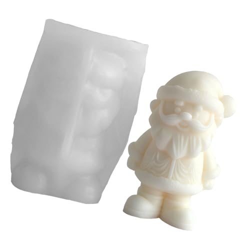 Santa Figure Klausel Silikonform Für Handgefertigte Kerzenseife Machen Weihnachtsthema Silikone Schimmel Epoxidharz Silikonform Handwerk von KAHDGSS
