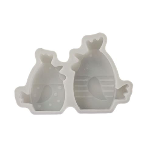 Silikon-Backformen mit Huhn, Ornament, Seife, Bastelbedarf für Heimdekoration, Huhn, Silikon, Tier-Backen, Ornament, Seife, Epoxidharz von KAHDGSS