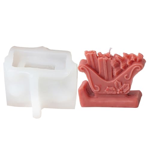 Silikon Crafting Formen Kerze Schimmel Weihnachten Themen Ornament Bastelform Schimmel Textur Silikon Kerze von KAHDGSS