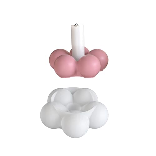 Silikonform Für Handwerk Dekorativer Kerzenständer Teelichthalter Ornament Schimmelblume Gips Candlestick Form Künstlerische Silikonformen Für Epoxidprojekte von KAHDGSS