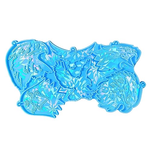 Silikonform für Ohrringe, Anhänger, Harz, Schlüsselanhänger, Charm, Epoxid-Anhänger Silikonform für Ohrringe, Anhänger, Harz, Schlüsselanhänger, Charm, Epoxid-Anhänger von KAHDGSS