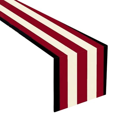 Tischläufer mit Vintage-Flagge, rutschfest, Leinenstoff, Tischdecke zum Abendessen, elegante Tischdekoration, Leinenläufer Tischläufer mit Vintage-Flagge, rutschfest, Leinenstoff, Tischdecke zum Abendessen, elegante Tischdekoration, Leinenläufer von KAHDGSS