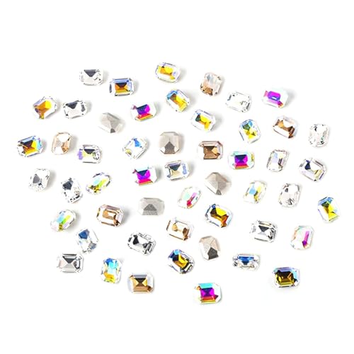 Transparente Strasssteine, Kristallsteine, V-Rückseite, Strasssteine für Kunstbedarf, Schmuck von KAHDGSS