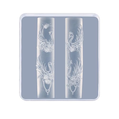 Vielseitige Silikonform Set Für 3D Nägelkunst Mit Rosenblumendesigns Ideal Für Handwerk Und Schmuckhersteller von KAHDGSS