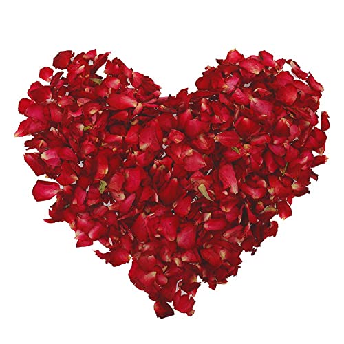 KAIAIWLUO Natürliche Getrocknete Rosenblätter,100 Gramm Trockene Rosenblüte Natürliche Biologisch Abbaubare Echte Blume Trockene Rote Rose Blütenblätter für Fußbad Spa Konfetti Hochzeiten KAIAIWLUO Natürliche Getrocknete Rosenblätter,100 Gramm Trockene Rosenblüte Natürliche Biologisch Abbaubare Echte Blume Trockene Rote Rose Blütenblätter für Fußbad Spa Konfetti Hochzeiten von KAIAIWLUO