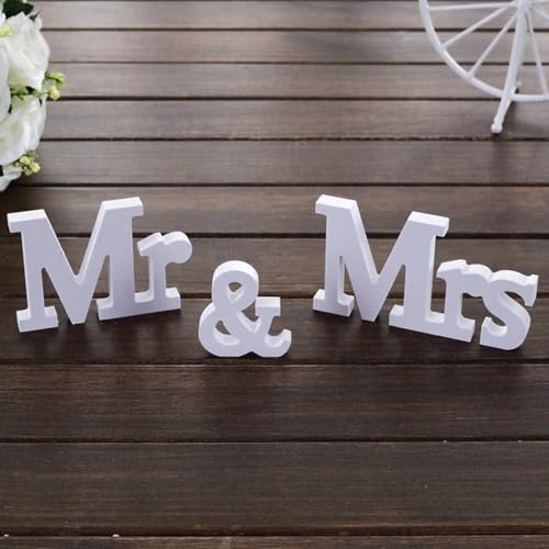 MR & MRS Buchstaben Schmücken,Mr & Mrs Buchstaben für Hochzeitsdekoration Vintage-Stil Mr und Mrs Zeichen PVC Alphabet Buchstaben für Brauthochzeitsdeko Foto Requisiten Party Tischdekorationen MR & MRS Buchstaben Schmücken,Mr & Mrs Buchstaben für Hochzeitsdekoration Vintage-Stil Mr und Mrs Zeichen PVC Alphabet Buchstaben für Brauthochzeitsdeko Foto Requisiten Party Tischdekorationen von KAIAIWLUO