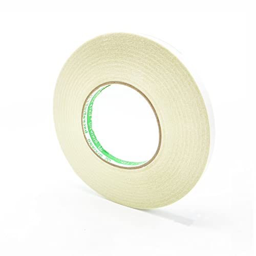 KAIHENG 1/2 Zoll x 200 Fuß Stoffband doppelseitig, transparentes Klebeband ohne Nähen, Hexerei-Saumband für Wand, Teppich, Boden, Kleidung, Kunst, Stoff, Handwerk und Scrapbooking von KAIHENG