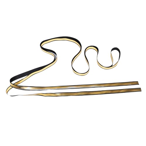 KAILIKETIY 1 Rolle Abschlussband Schwarzes und Goldenes Geschenkband für Abschlussfeiern Yards Polyesterband zur Dekoration und Geschenkverpackung Zeremonien und Gratulationen von KAILIKETIY