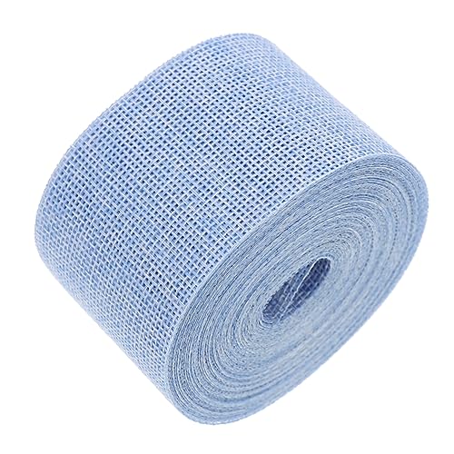 KAILIKETIY 1 Rolle Diy Jute Ribbons für Hochzeiten und Feste Roll Dekoband für und Bastelprojekte Strapazierfähiges Stoffband für Arrangements und Dekorationen von KAILIKETIY
