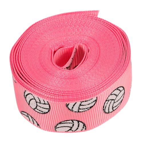 KAILIKETIY 1 Rolle Volleyball Dekorationsband für Haarschleifen Yards Sportband für Diy Bastelprojekte Geschenkpakkungen und Feiertagsdekorationen von KAILIKETIY