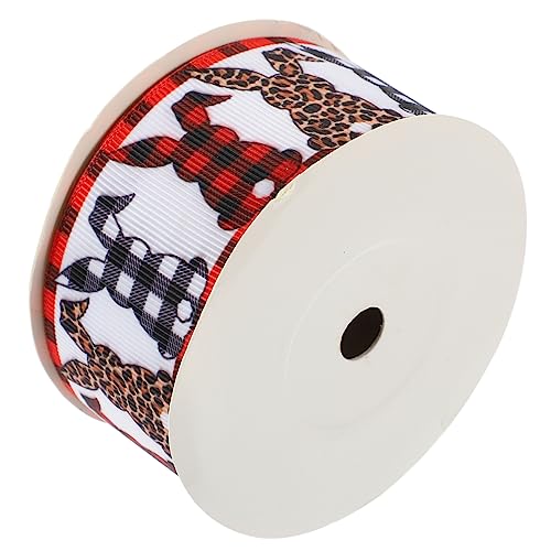 KAILIKETIY 1 Rolle verpackung Band Blau Bänder für Handwerk schwarzes Band dekorativ Frühlingsband basteln seidenband Osterns Geschenkband ostern kunsthandwerk band Polyester von KAILIKETIY