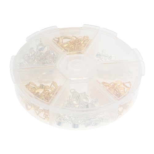 KAILIKETIY 1 Schachtel Kupfer Schmuckverbinder Verschluss für Halsketten und Armbänder DIY Schmuckzubehör Langlebiger Anhängerverbinder Multifunktional für Halsketten Schlüsselanhänger ca KAILIKETIY 1 Schachtel Kupfer Schmuckverbinder Verschluss für Halsketten und Armbänder DIY Schmuckzubehör Langlebiger Anhängerverbinder Multifunktional für Halsketten Schlüsselanhänger ca von KAILIKETIY