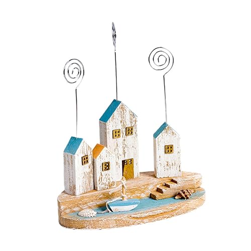 KAILIKETIY 1 Stück Fotoordner-ornamente Inhaber Memohalter Büro Bildhalter Fotohalter Rustikal Fotoclip Karten-clip Menü-clip Memo -clip Table -numper -hause Nachrichtenordner Eisen von KAILIKETIY