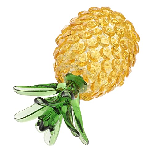 KAILIKETIY 1 Stück Tischdekoration tropisch Party funkeln Mini Ananas-Requisite Obstverzierung auf dem Tisch Desktop-Obstverzierung Desktop-Obstdekor Fruchtdekor künstlicher Kristall Yellow KAILIKETIY 1 Stück Tischdekoration tropisch Party funkeln Mini Ananas-Requisite Obstverzierung auf dem Tisch Desktop-Obstverzierung Desktop-Obstdekor Fruchtdekor künstlicher Kristall Yellow von KAILIKETIY