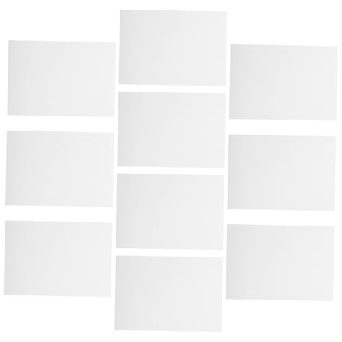 KAILIKETIY 10 Blatt Aquarellpapier Zeichenpapier Für Künstler Grußkartenpapier Kunstbedarf Karton Für Zertifikate Bulk -karton Für Diy -karten Karton Für Menüs Basteln Aquarellkarton Weiß von KAILIKETIY