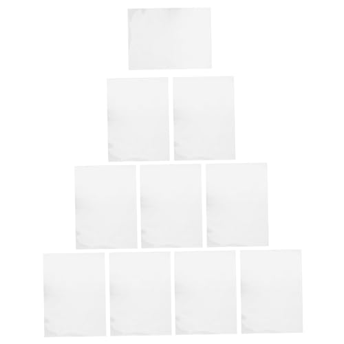KAILIKETIY 10 Blatt Doppelseitige Klebefolie Transparentes Klebeband für Bastelarbeiten Scrapbooking Fotoalben Hochtransparent Selbstklebend Hohe Haftkraft von KAILIKETIY