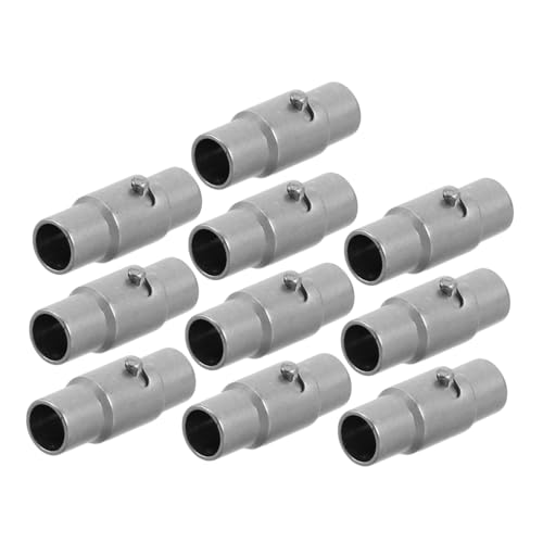 KAILIKETIY 10 Stück Armbandverschluss Magnetische Schmuckverschlüsse Für Halsketten Armbandhaken Und -verschlüsse Halskette Extender Kettenverlängerungen Schmuckzubehör Kupfer Grau KAILIKETIY 10 Stück Armbandverschluss Magnetische Schmuckverschlüsse Für Halsketten Armbandhaken Und -verschlüsse Halskette Extender Kettenverlängerungen Schmuckzubehör Kupfer Grau von KAILIKETIY