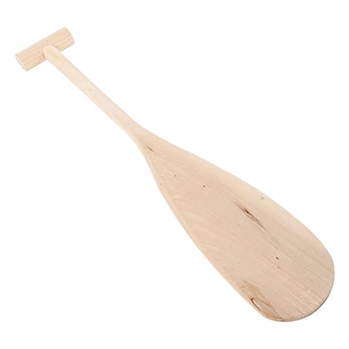 KAILIKETIY 10 Stück Leichter Holzpaddel für Paddel für Bootsbau und Dekoration Ergonomischer Griff für Sicheren Halt für Wassersport und Projekte von KAILIKETIY