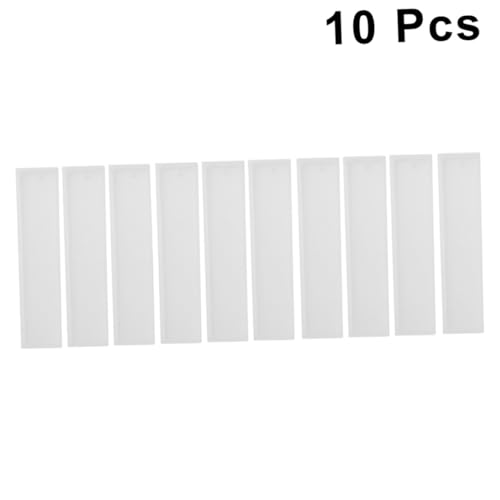 KAILIKETIY 10 Stück Teiliges Lesezeichen gießformen Flexibel Langlebig Transparent für DIY Epoxidharz Schmuck Anhänger Schlüsselanhänger Personalisierte Bastelideen KAILIKETIY 10 Stück Teiliges Lesezeichen gießformen Flexibel Langlebig Transparent für DIY Epoxidharz Schmuck Anhänger Schlüsselanhänger Personalisierte Bastelideen von KAILIKETIY