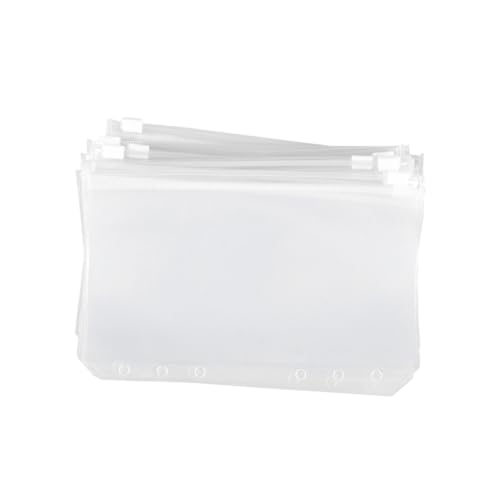 KAILIKETIY 10 Stück Teiliges PVC Dokumentenordner Transparente Wasser Ölbeständige Aufbewahrungstaschen Reißfest Leicht für Büro und Schule Organizer für Dokumente von KAILIKETIY