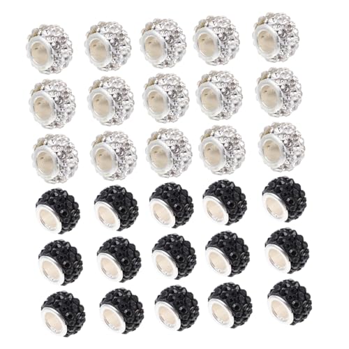 KAILIKETIY 100 Stück DIY Strass Spacer Perlen für Armband Bastelperlen zum Auffädeln Schmuckherstellung Vielseitig Verwendbar Klassisch KAILIKETIY 100 Stück DIY Strass Spacer Perlen für Armband Bastelperlen zum Auffädeln Schmuckherstellung Vielseitig Verwendbar Klassisch von KAILIKETIY