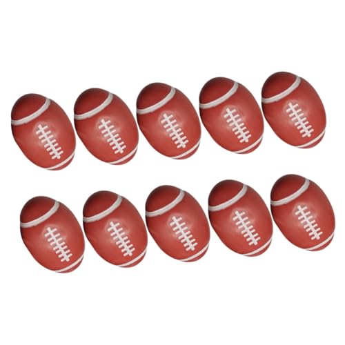 KAILIKETIY 100 Stück Fußballperle Aus Acryl Sport Fußballperlen Halskette Geformt Groß Fußball-perlen-anhänger Fußballparty Bevorzugt Fußballspiel Fußballdekoration Reiz Fußball Schmuck von KAILIKETIY
