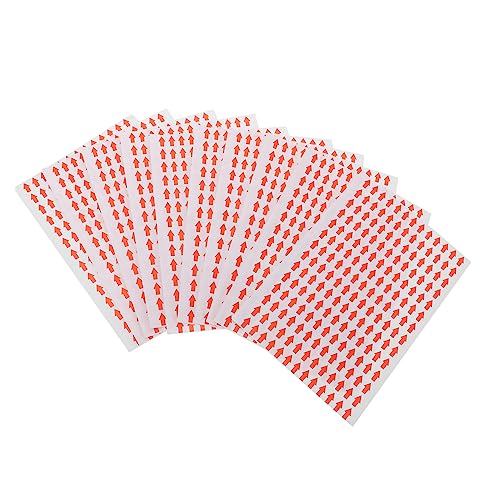 KAILIKETIY 1000 Stück Teiliges Aufkleber Praktische Richtungsetiketten Selbstklebende Langlebige Pfeilmarker für Glatte Oberflächen Umweltfreundliche Transparente Klebeetiketten für KAILIKETIY 1000 Stück Teiliges Aufkleber Praktische Richtungsetiketten Selbstklebende Langlebige Pfeilmarker für Glatte Oberflächen Umweltfreundliche Transparente Klebeetiketten für von KAILIKETIY