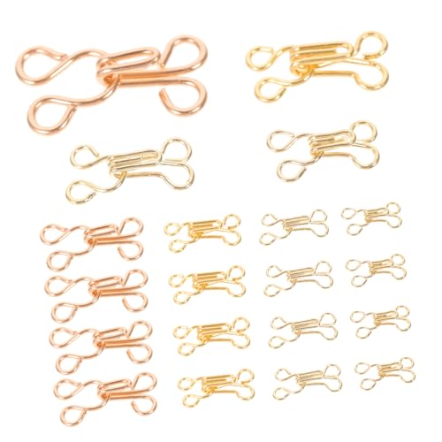 KAILIKETIY 100Paare Metall Nähhaken Praktische Unterwäsche und Kragenverschlüsse für DIY Kleidungszubehör Hochwertige Haken für Corsagen Kleider und Hosen von KAILIKETIY