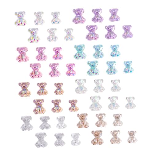 KAILIKETIY 100Stücke Dekorative Charms Maniküre Patches für Nail Art Vielfältige Designs Bunten Farben Zubehör für Einzigartige Nagelgestaltungen von KAILIKETIY