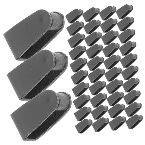 KAILIKETIY 100Stücke Flexibler Kunststoff Schlüsselanhänger Clips Faltbare Klappclips für DIY Projekte Sicherer Verbinder für Schlüsselringe und Zubehör für Bastelarbeiten und Alltag von KAILIKETIY