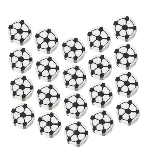 KAILIKETIY 100Stücke Fußball Abstandsperlen Polymer DIY Perlen für Armbänder und Schlüsselanhänger Geschenkidee KAILIKETIY 100Stücke Fußball Abstandsperlen Polymer DIY Perlen für Armbänder und Schlüsselanhänger Geschenkidee von KAILIKETIY